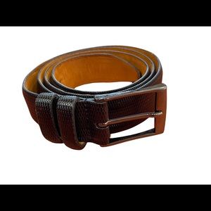 Remo Tulliani Italian Calf Skin “Black” Belt.
